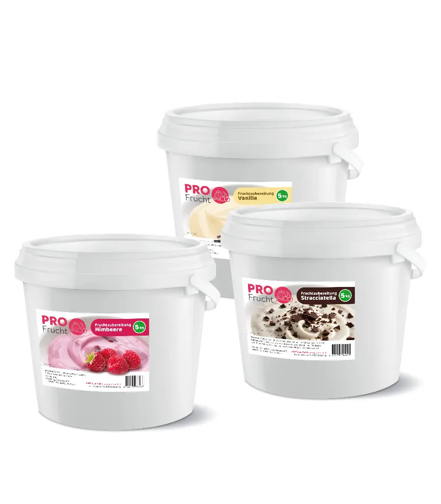 Fruchtzubereitung Probierpaket, 500g Gebinde