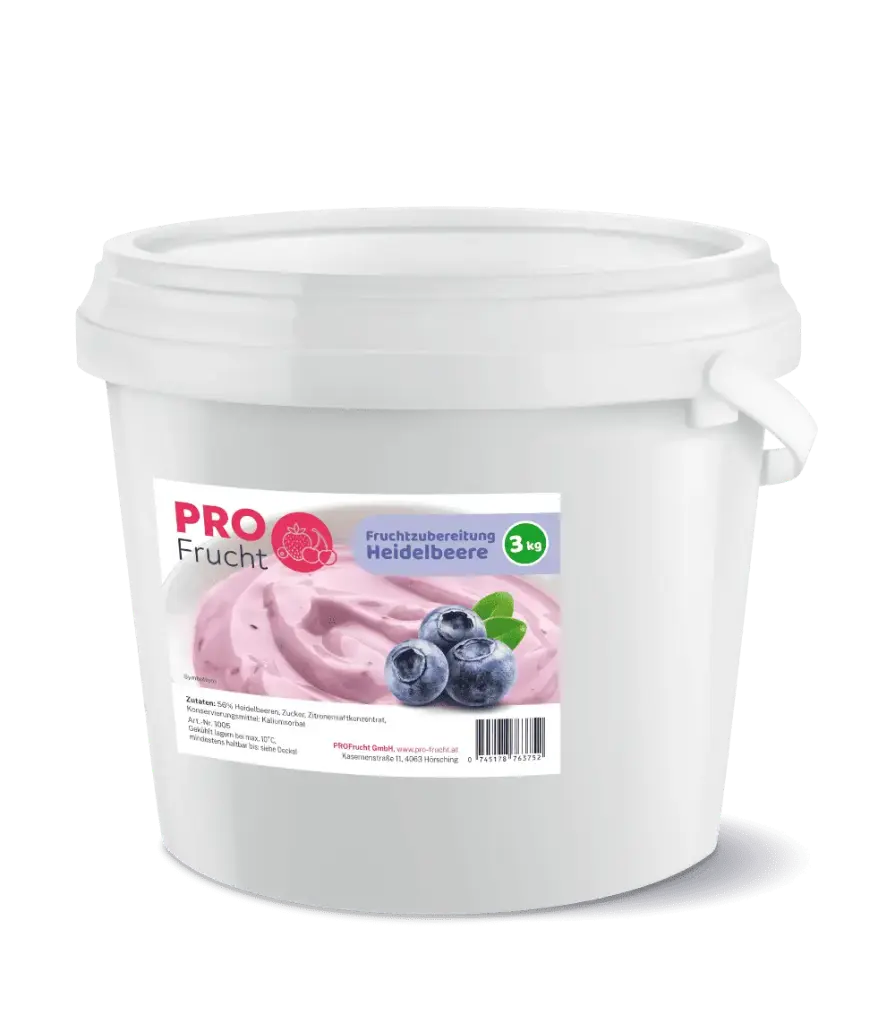 Fruchtzubereitung Heidelbeere, 3kg Gebinde