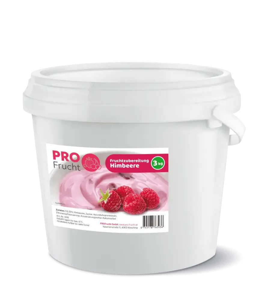 Fruchtzubereitung Himbeere, 3kg Gebinde