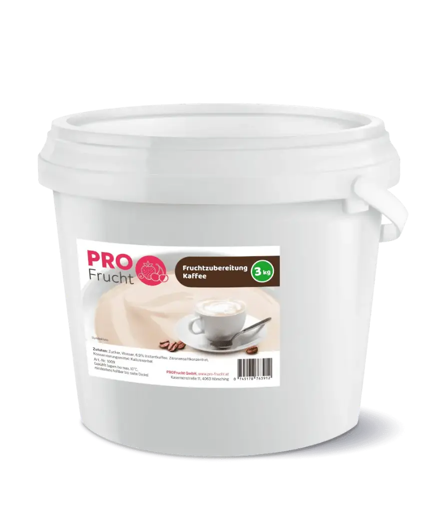 Fruchtzubereitung Kaffee, 3kg Gebinde