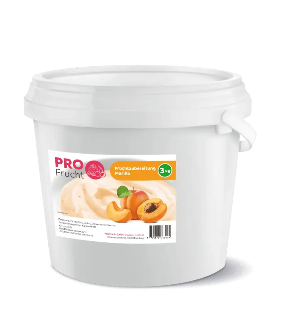 Fruchtzubereitung Marille, 3kg Gebinde