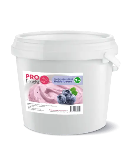 Fruchtzubereitung Heidelbeere, 3kg Gebinde