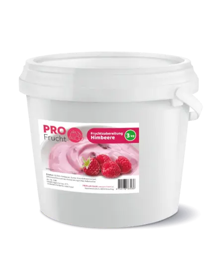 Fruchtzubereitung Himbeere, 3kg Gebinde