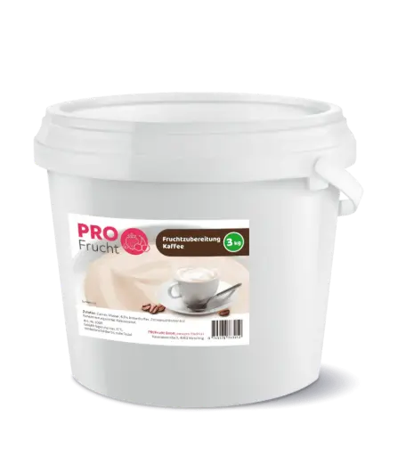 Fruchtzubereitung Kaffee, 3kg Gebinde