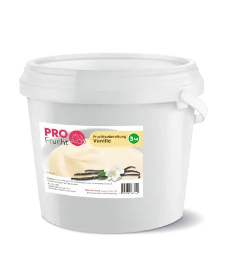 Fruchtzubereitung Vanille, 3kg Gebinde